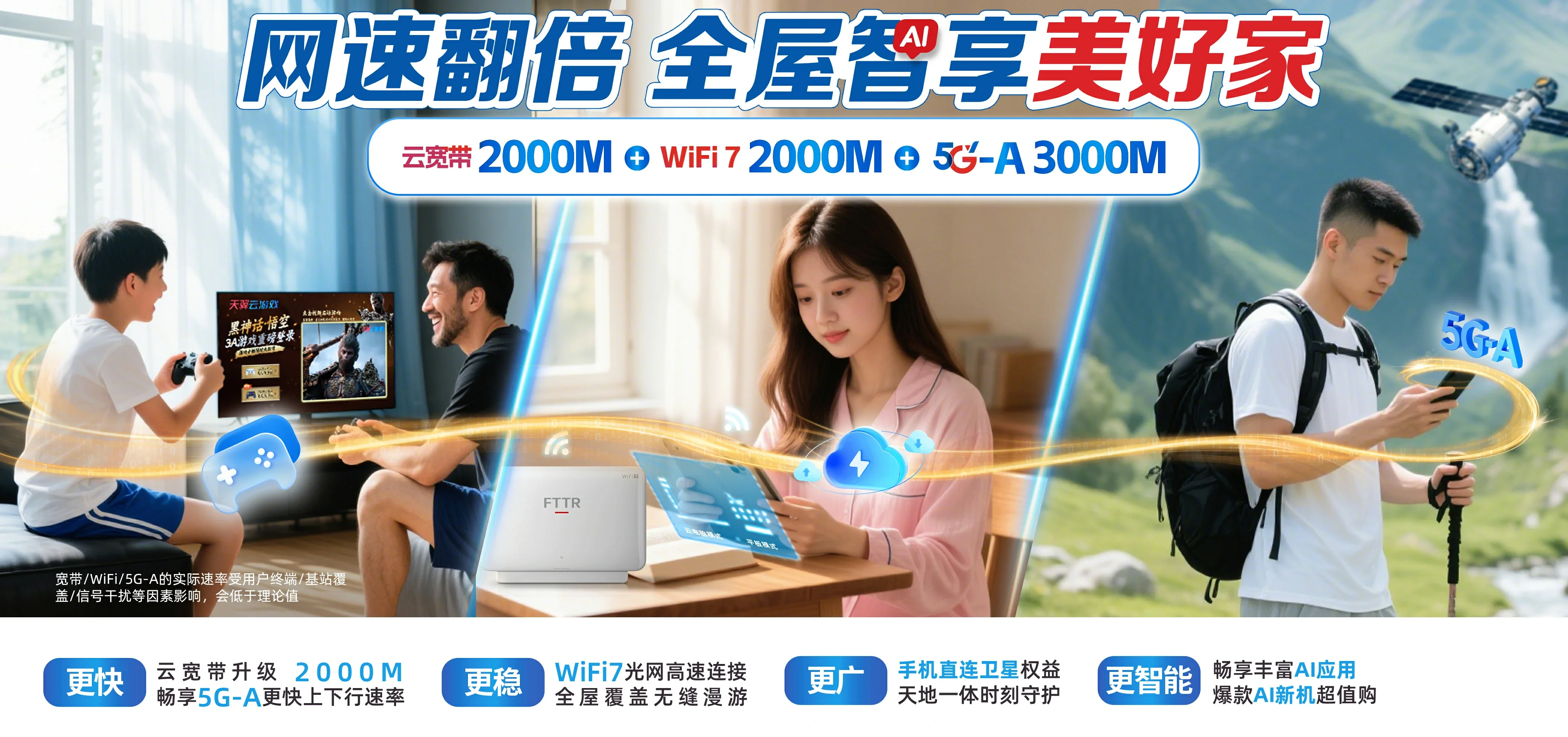 中国电信 沙田电信宽带 宽带套餐
